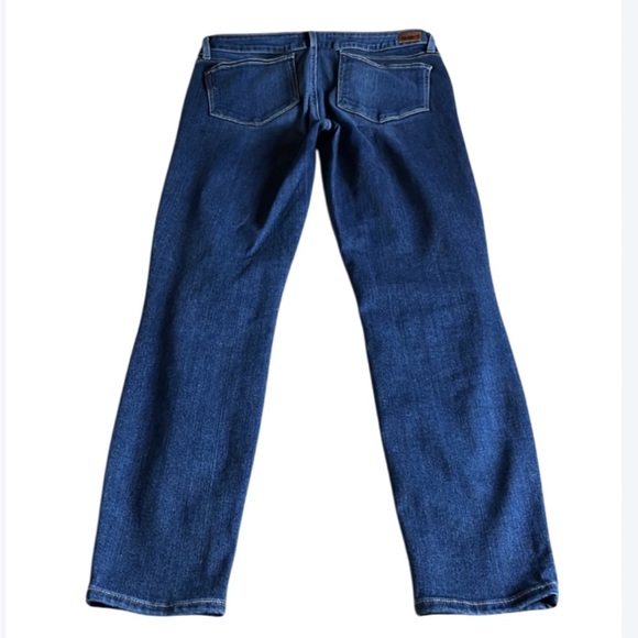 PAIGE Verdugo Mid Rise Ankle Skinny Jeans in Nottingham- 30 - Picture 4 of 14